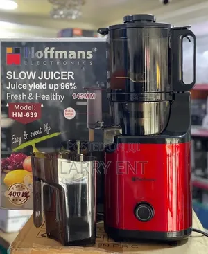 Healthy Juice Machine Hoffmans 400w Slow Juicer Up to 96% Juice Maker
