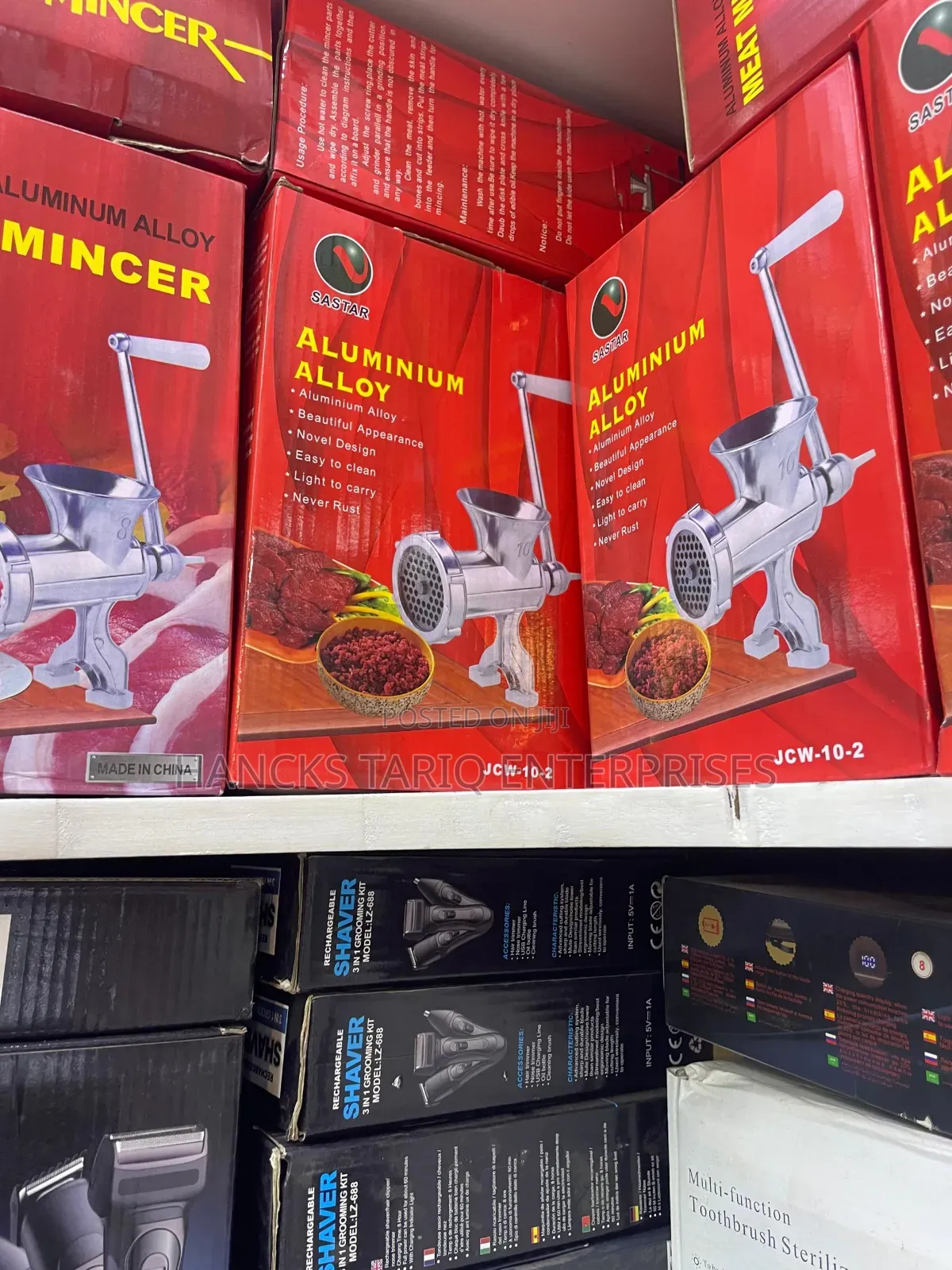 Manual Meat Grinder – Heavy Duty Aluminum Alloy Mincer