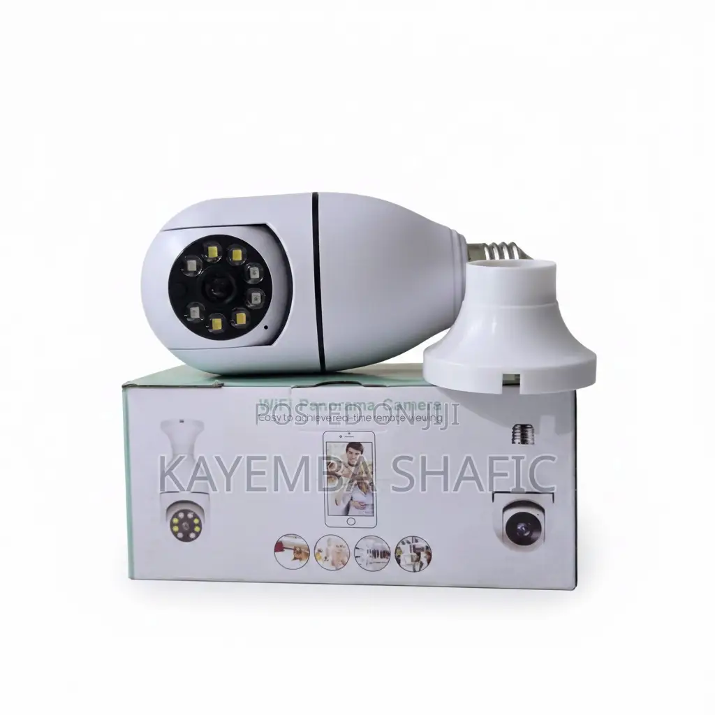 360° Panoramic Wireless Wifi E27 Light Bulb Security Camera