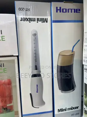 Home Mini Mixer (Rt-209) – Portable Handheld Drink Coffee Frother