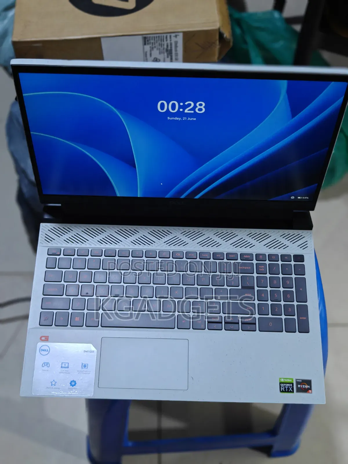 Laptop Dell G15 5511 16GB AMD Ryzen 5 SSD 512GB