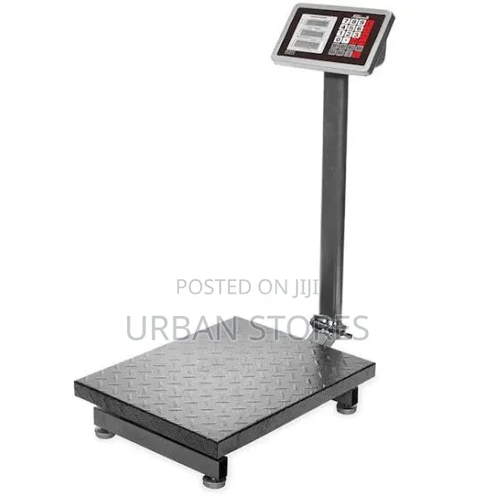 New Digital Platform Commercial Weighing Scale - Grey.