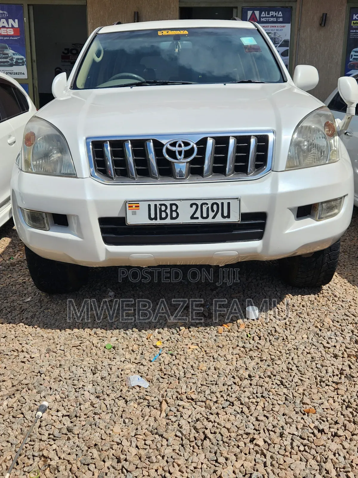 Toyota Land Cruiser Prado 2009 White