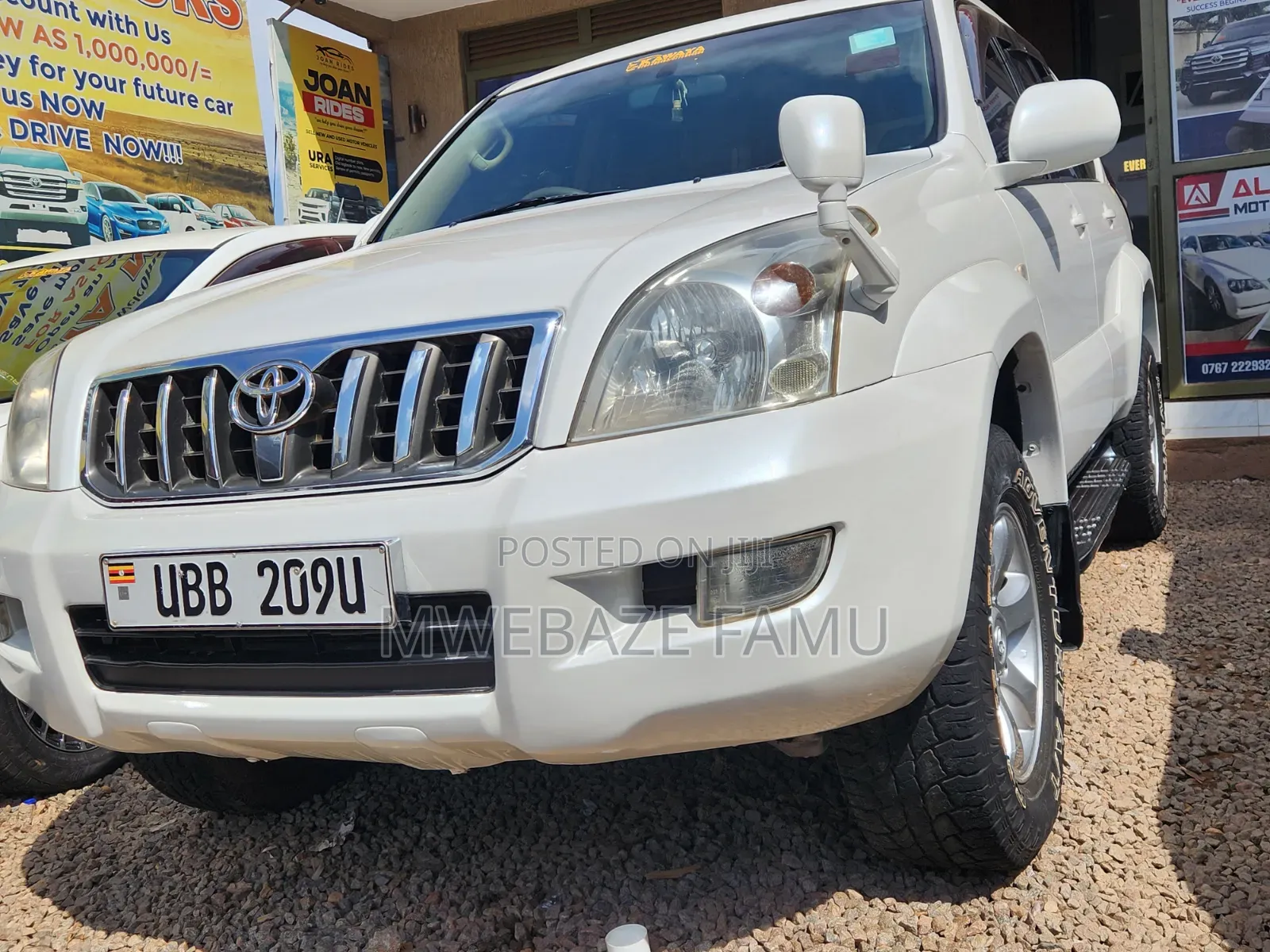 Toyota Land Cruiser Prado 2009 White