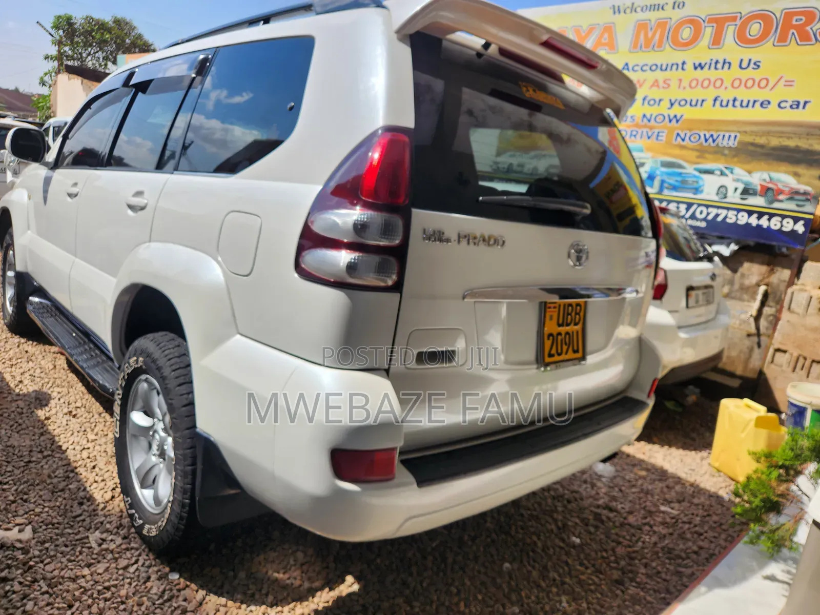 Toyota Land Cruiser Prado 2009 White