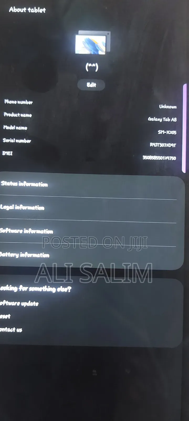 Samsung Galaxy Tab A 8.0 (2019) 32 GB Gray