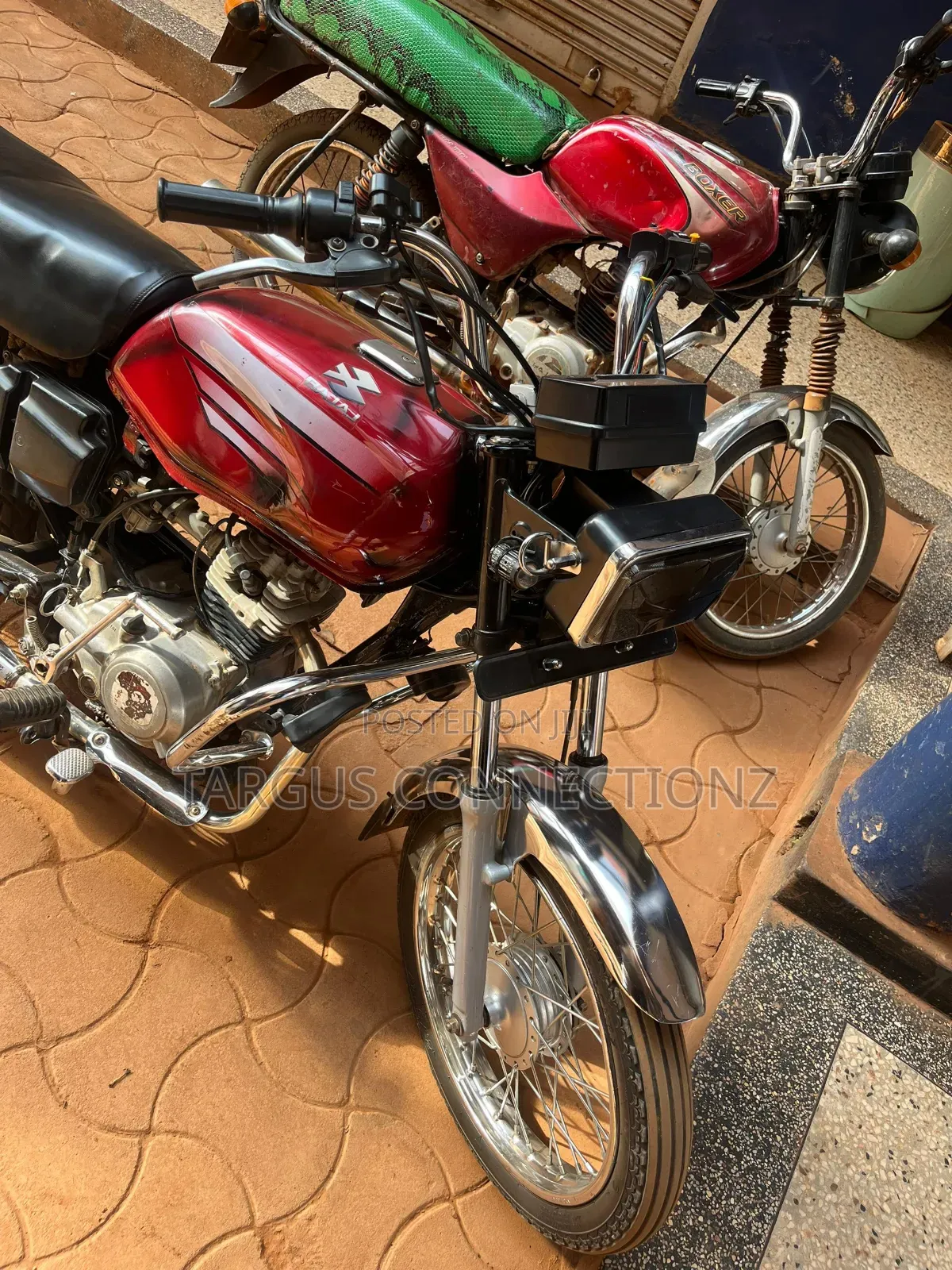 Bajaj Boxer 100 2009 Red
