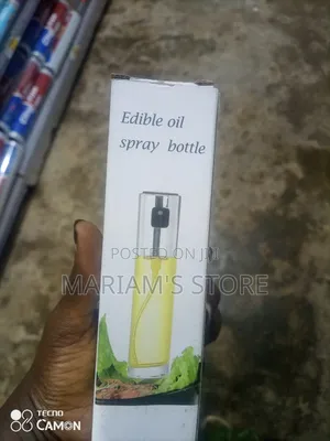Versatile Glass Spray Bottle Commonly Used for Dispensing Edible Oils