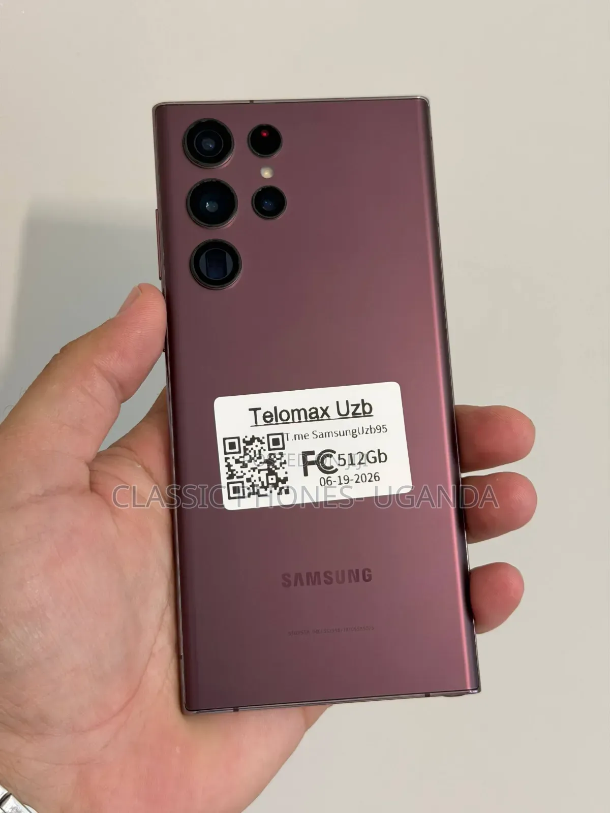 Samsung Galaxy S22 Ultra 5G 128 GB Red
