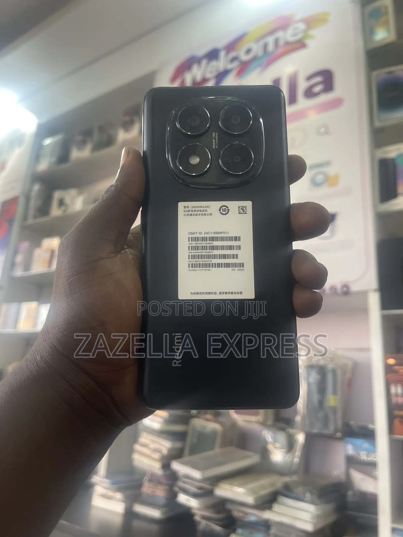 Xiaomi Redmi Note 14 Pro 5G 256 GB Black