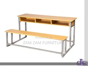Metallic School Desk