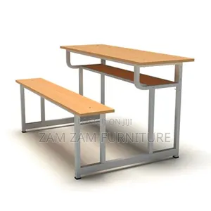 Metallic School Desk