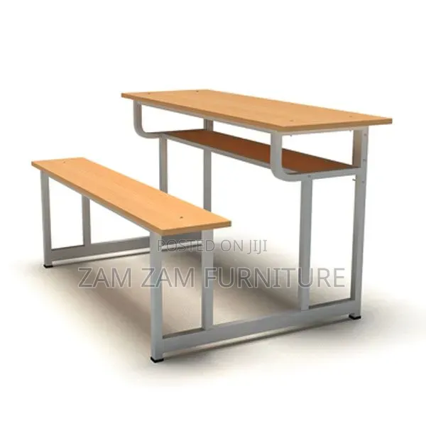 Metallic School Desk