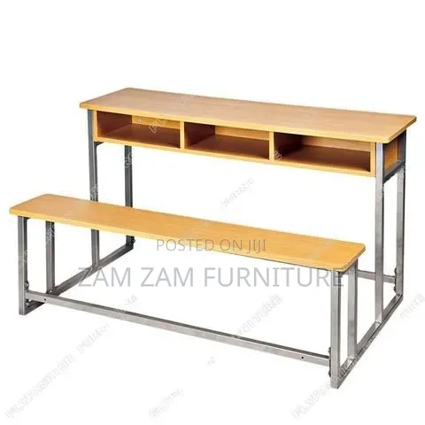 Metallic School Desk