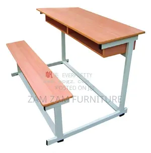Metallic School Desk