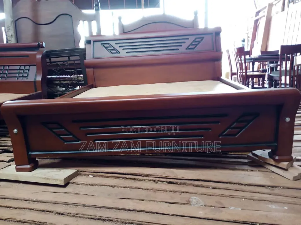 Fancy Wooden Bed