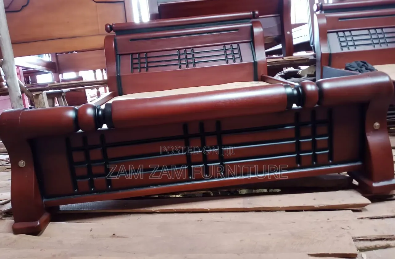 Fancy Wooden Bed