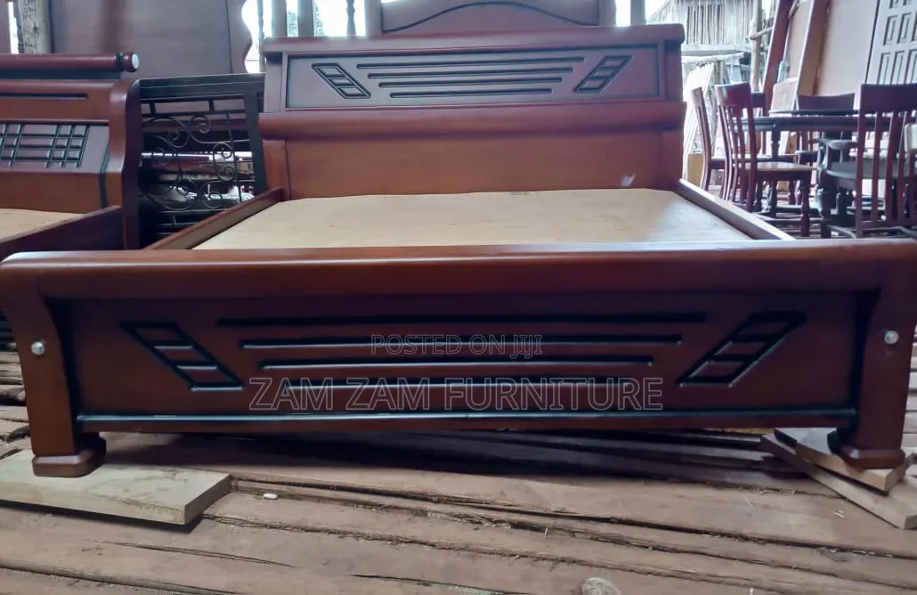Fancy Wooden Bed