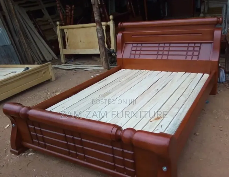 Fancy Wooden Bed
