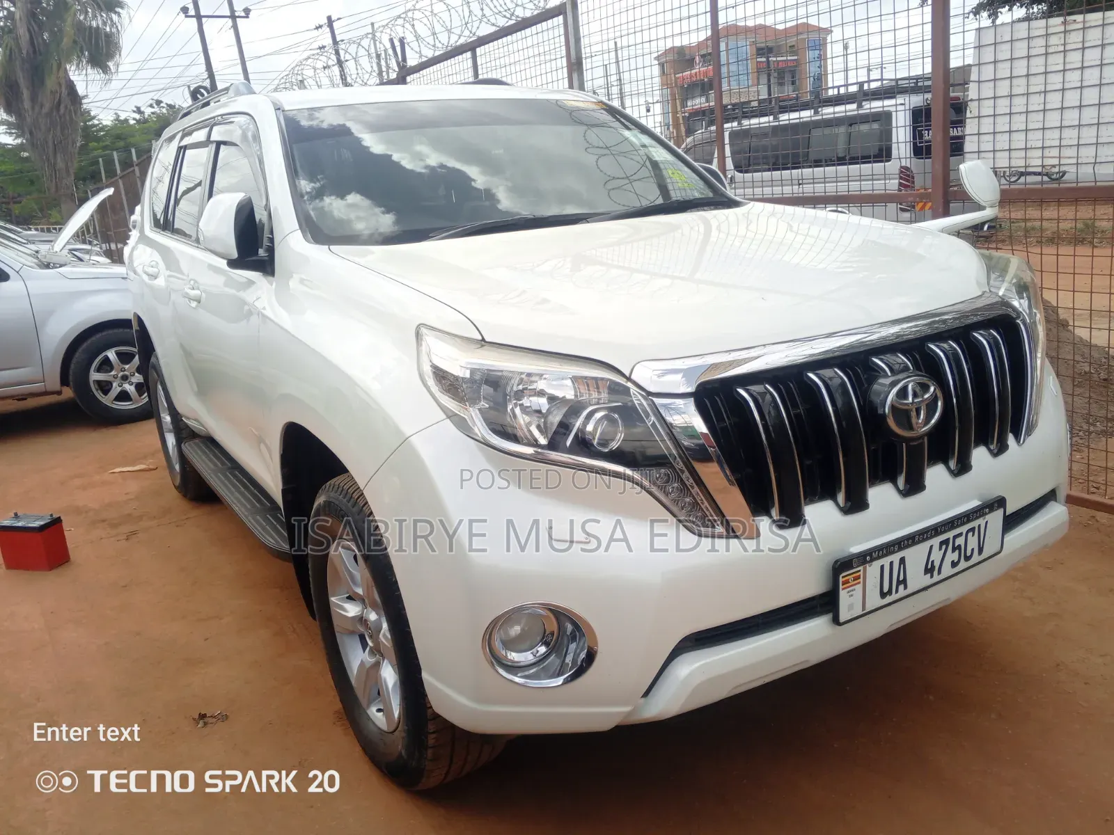 Toyota Land Cruiser Prado 2016 Silver
