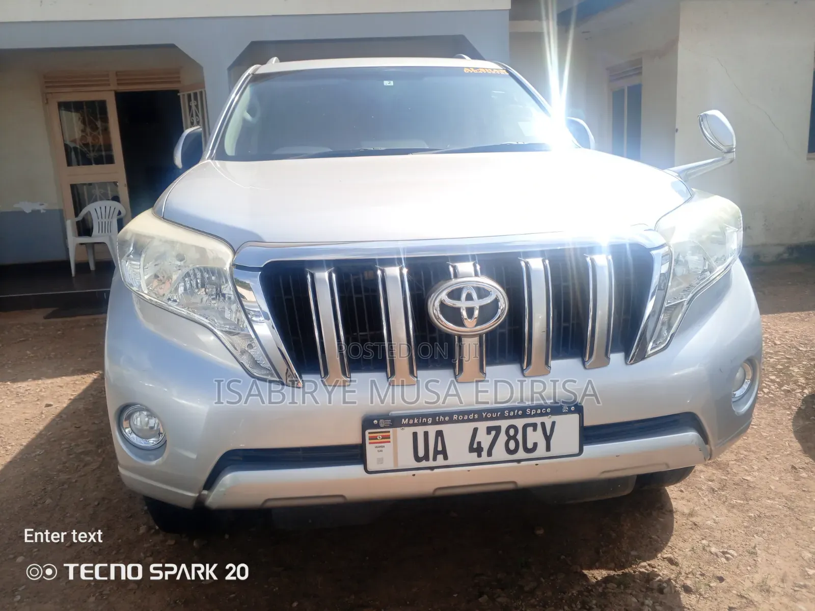 Toyota Land Cruiser Prado 2016 Silver