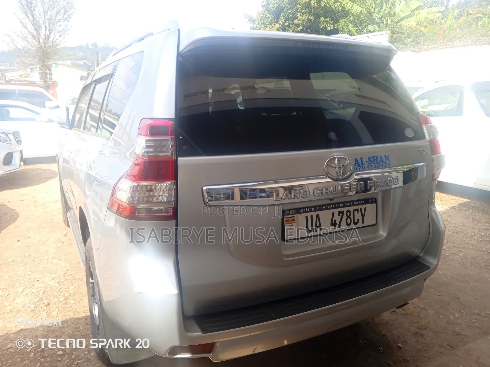Toyota Land Cruiser Prado 2016 Silver