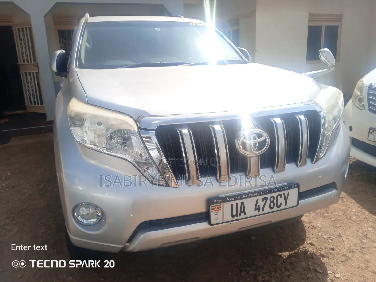 Toyota Land Cruiser Prado 2016 Silver