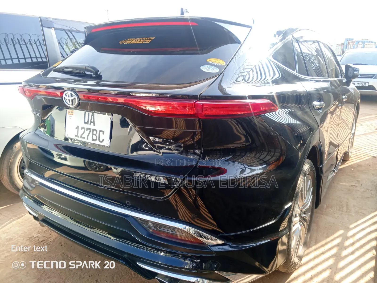 Toyota Harrier 2020 Black