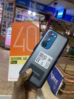 New Tecno Spark 40 Pro+ 256 GB Black