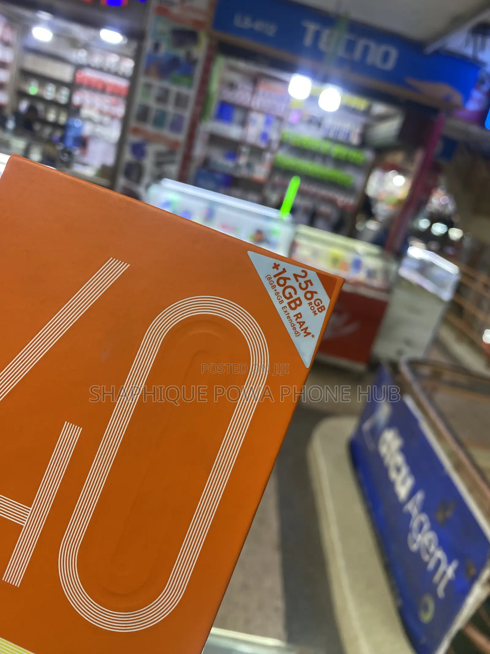 New Tecno Spark 40 Pro+ 256 GB Black