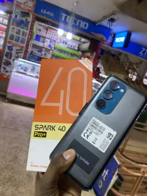 New Tecno Spark 40 Pro+ 256 GB Black
