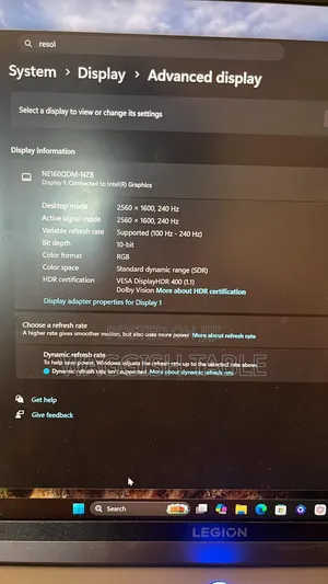 Laptop Lenovo Legion 7 32GB Intel Core Ultra 9 SSD 1T