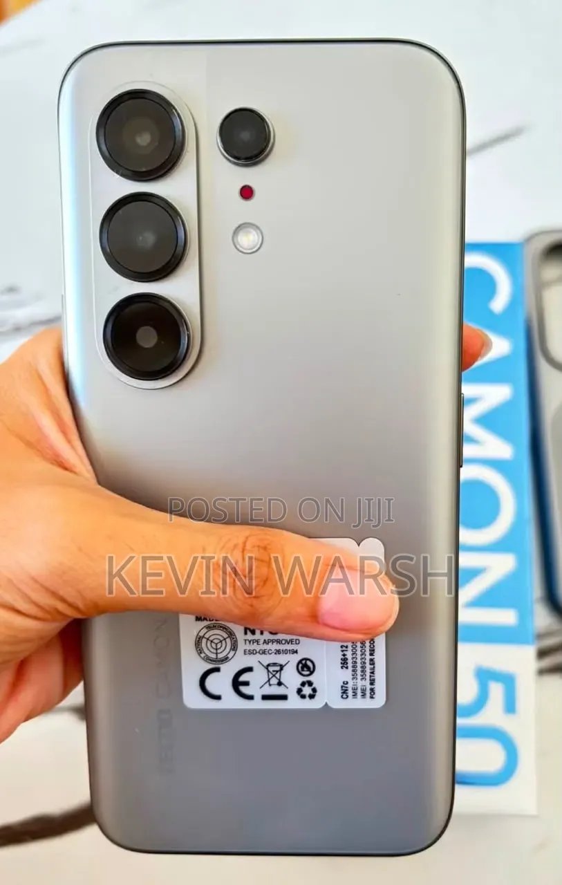 New Tecno Camon 50 Ultra 512 GB Silver