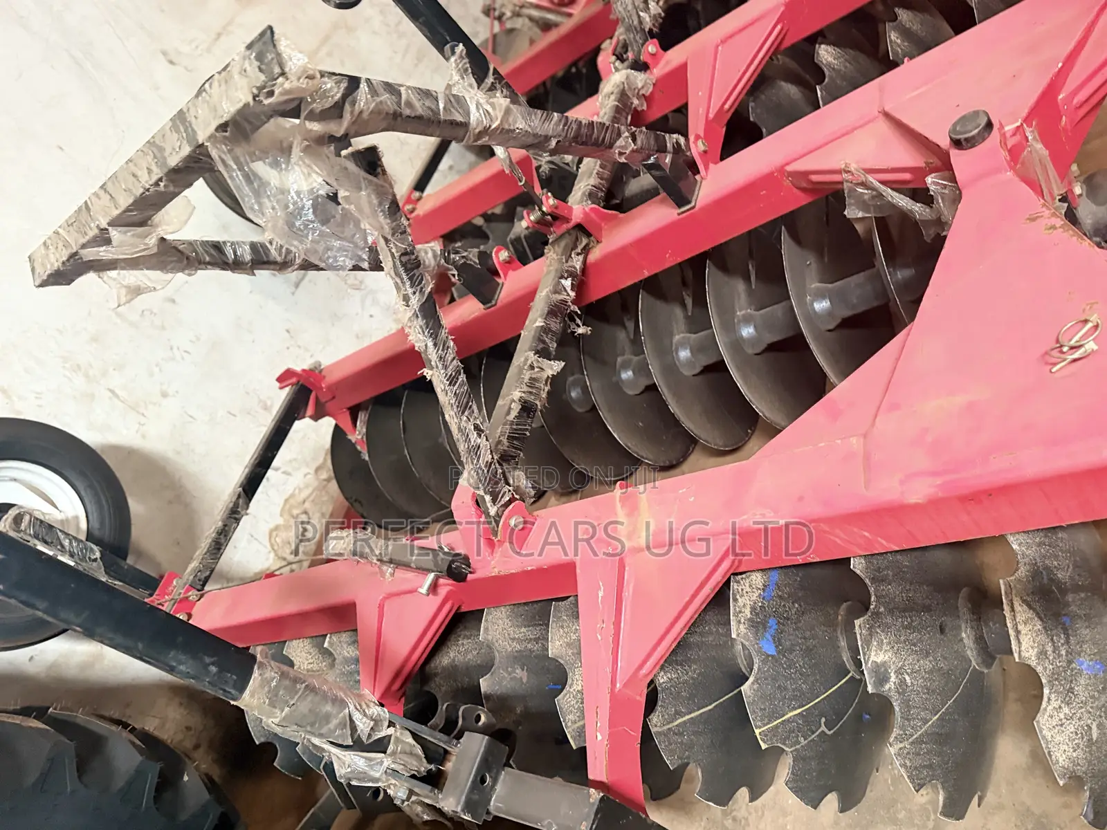 Ploughing Tractor