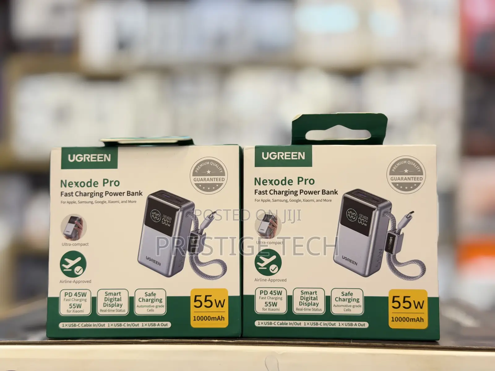 Ugreen 55w Nexode Pro Power Bank 10000mah With Usb C Cable