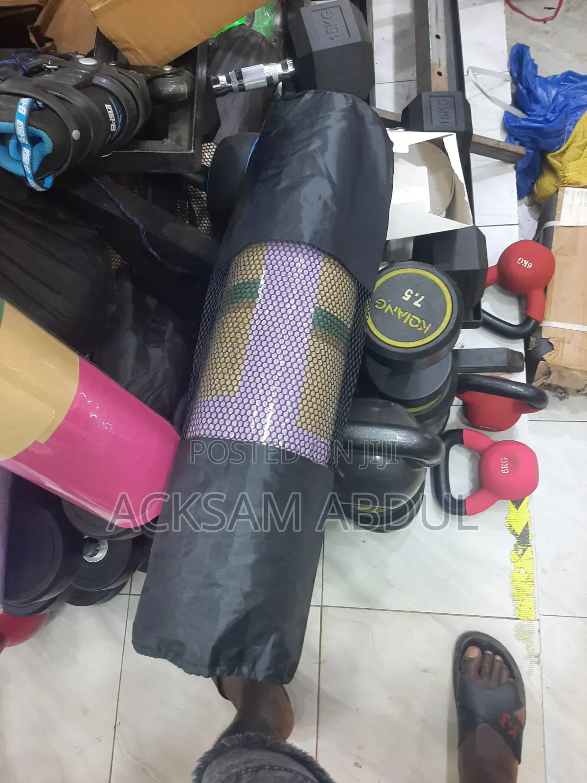 Pink Generic Yoga Mat