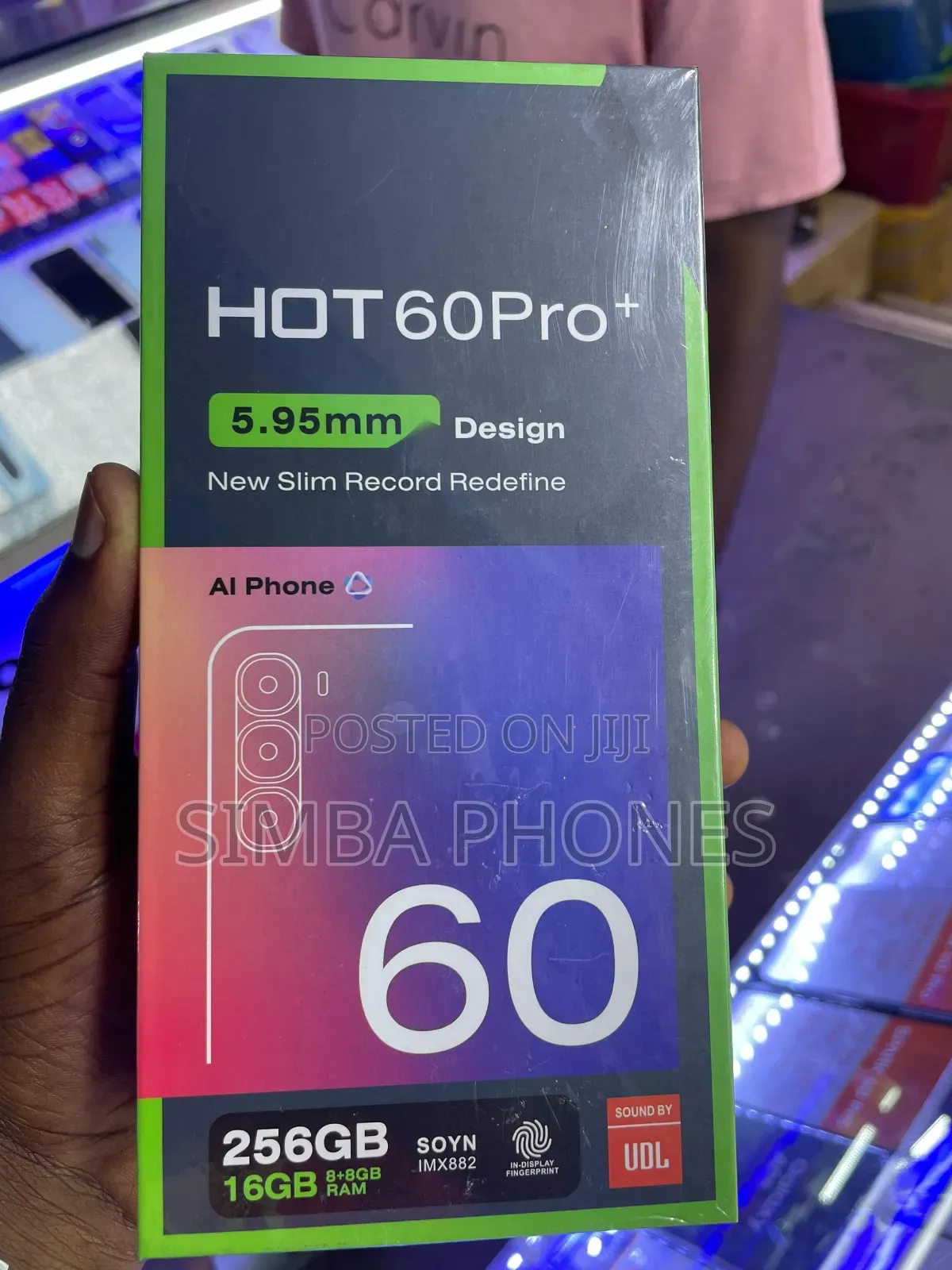 New Infinix Hot 60 Pro+ 256 GB Black
