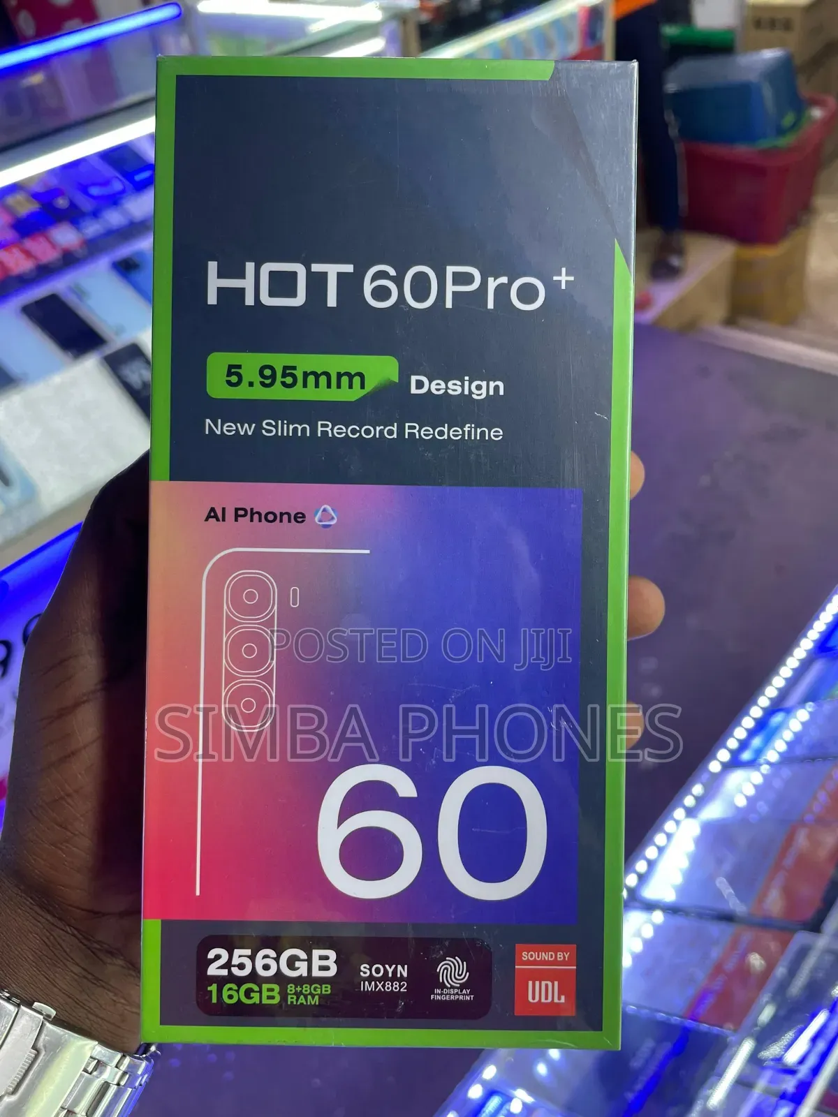 New Infinix Hot 60 Pro+ 256 GB Orange