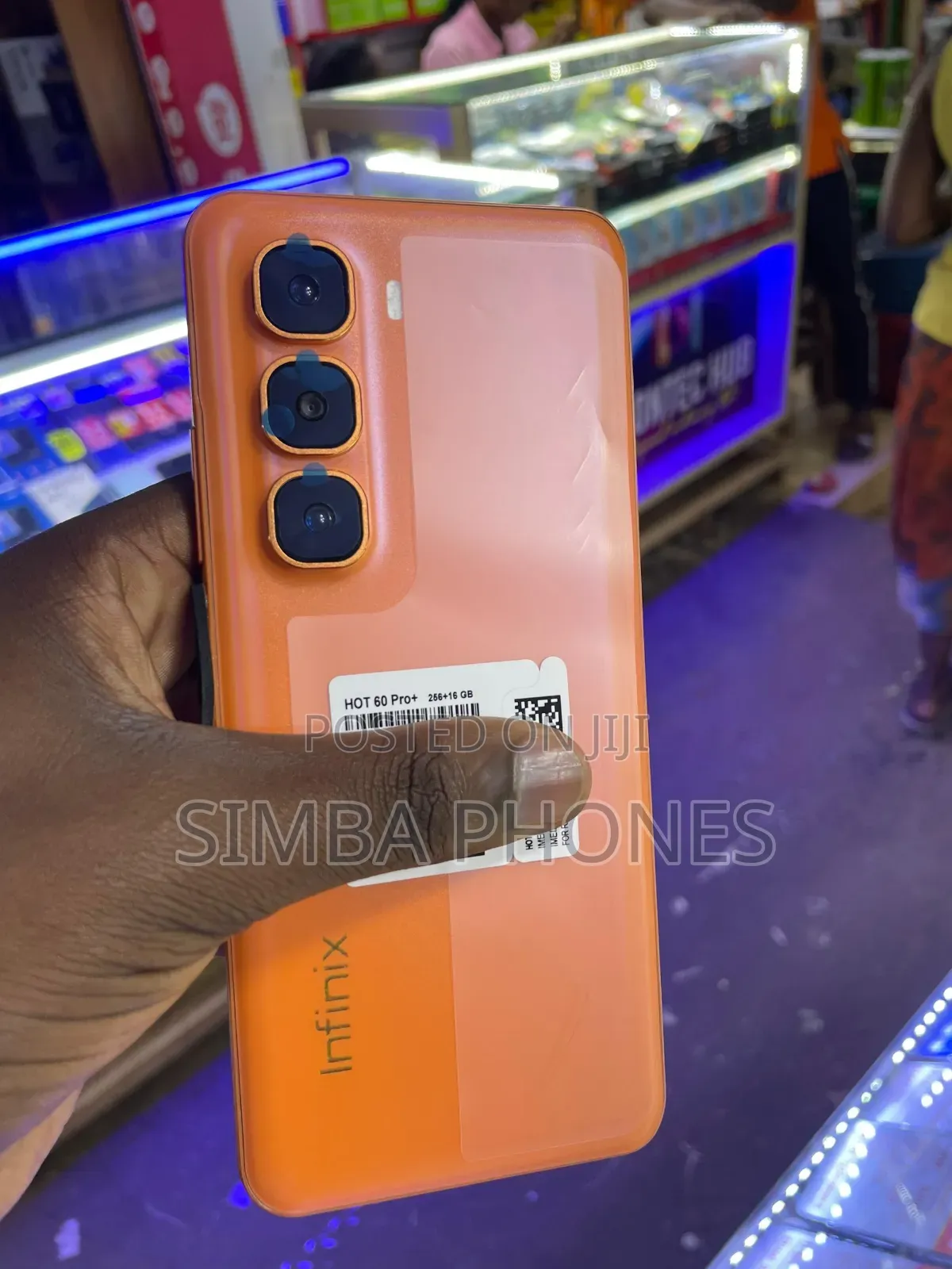 New Infinix Hot 60 Pro+ 256 GB Orange