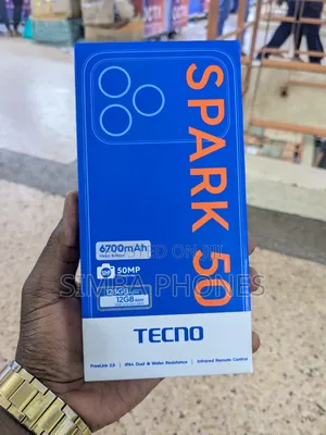 New Tecno Spark 50 128 GB Black