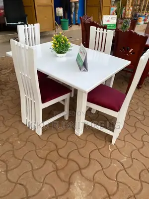Four Seater White Dining Available