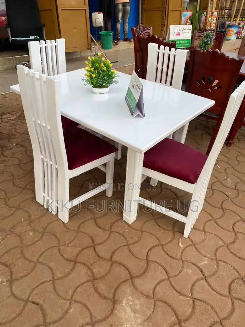 Four Seater White Dining Available