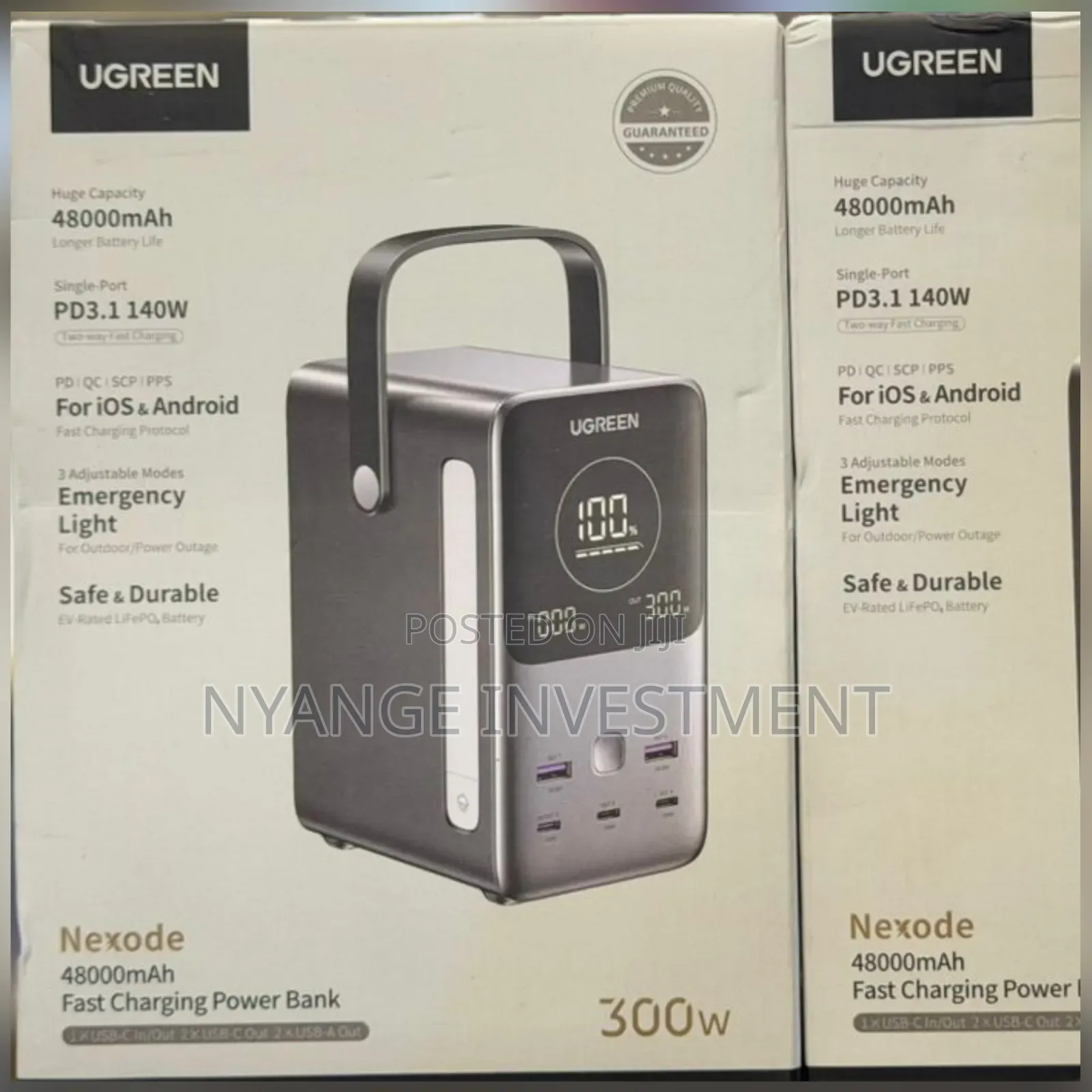 Ugreen 300w 48,000mah Power Bank (Model 25286)