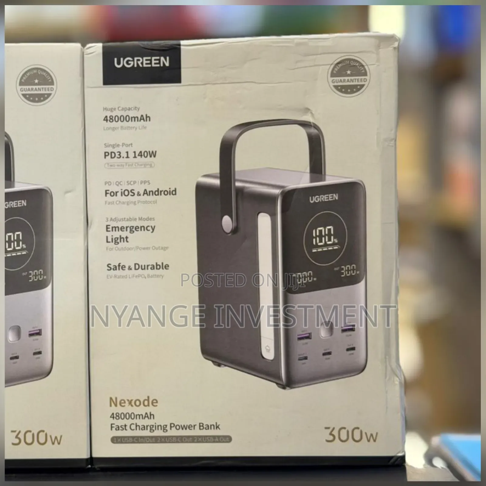 Ugreen 300w 48,000mah Power Bank (Model 25286)