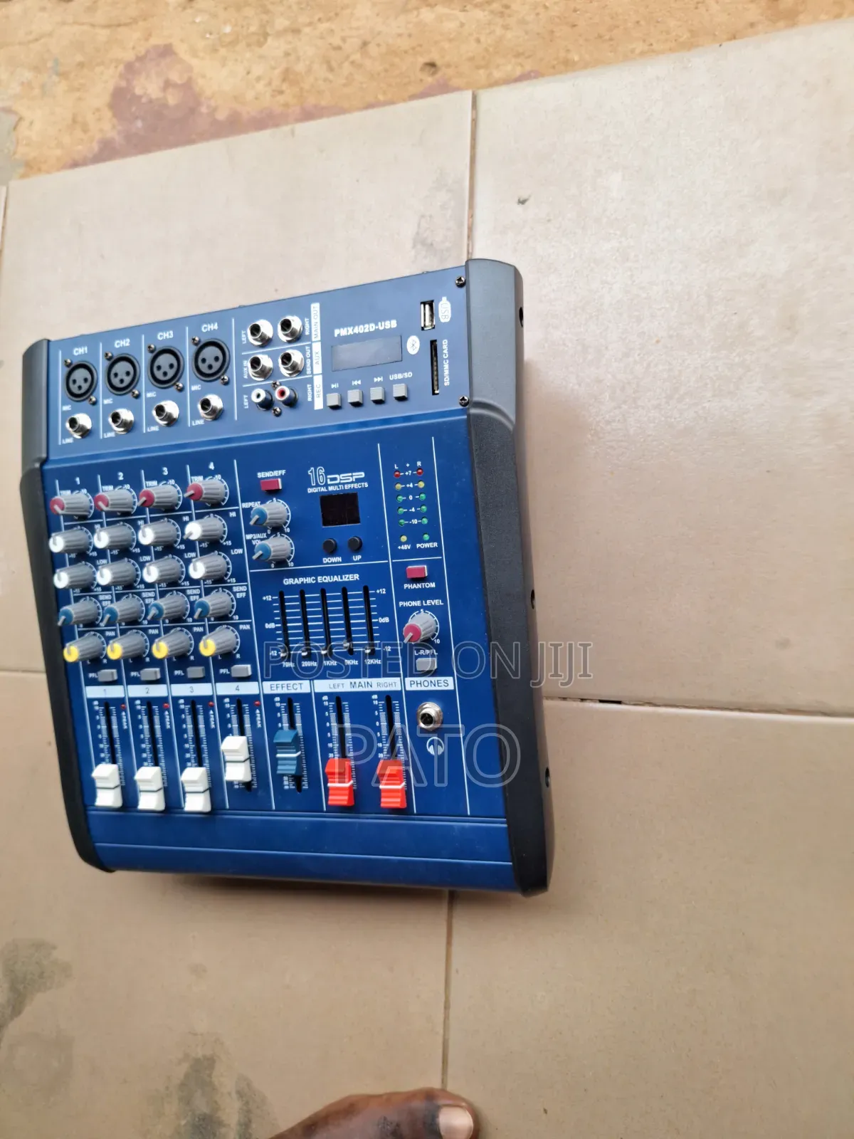 4 Channel Amplified Mixer (New)