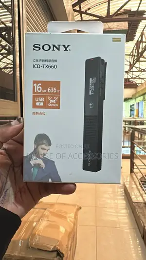 Sony Voice Recorder Icd- Tx660