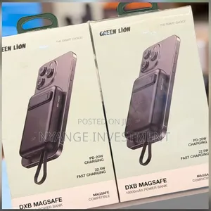 Green Lion Magsafe 10000mah Power Banks,Built-in Cables,Igital Display
