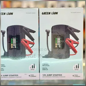 Greenlion 4*1 12v Car Jump Starter With 12000mah. Car Jump Starter.