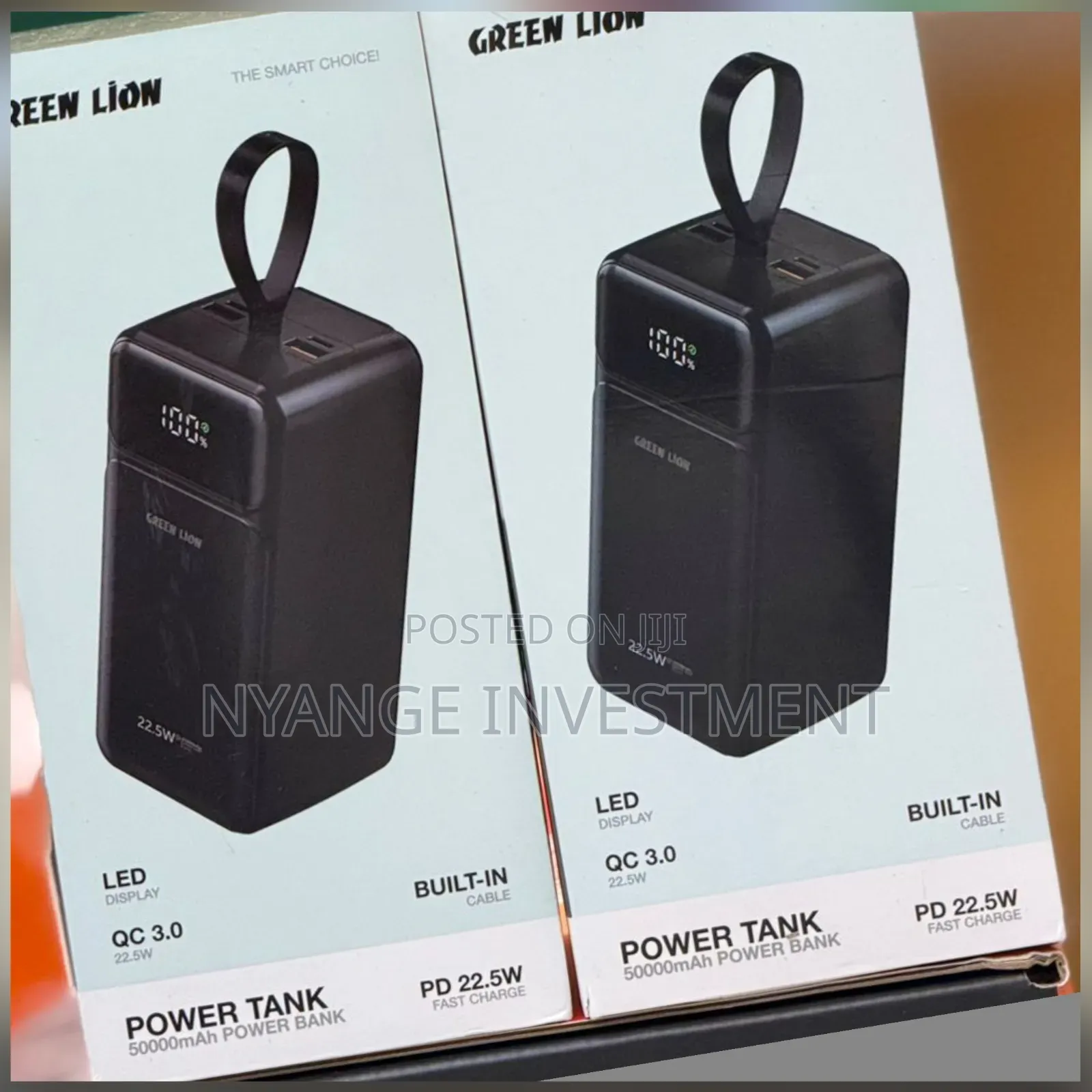 Green Lion Power Tank 50000mah Power Bank .