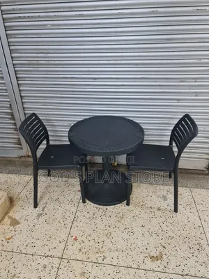Risen Outdoor Plastic Dining Table and Chairs Plastic Table and Chair